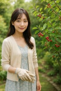 <img src="h3_14.jpg" alt="ジューンベリーの注意点をまとめて確認する女性">