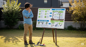 シャインマスカット棚の作り方の基本