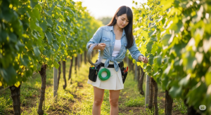 ブドウ棚の作り方とワイヤーの張り方