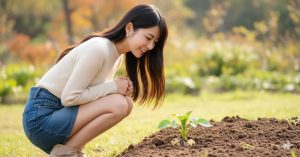 秋にジャガイモの芽を早く出す方法は？