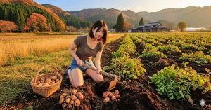 秋植えジャガイモの収穫時期について